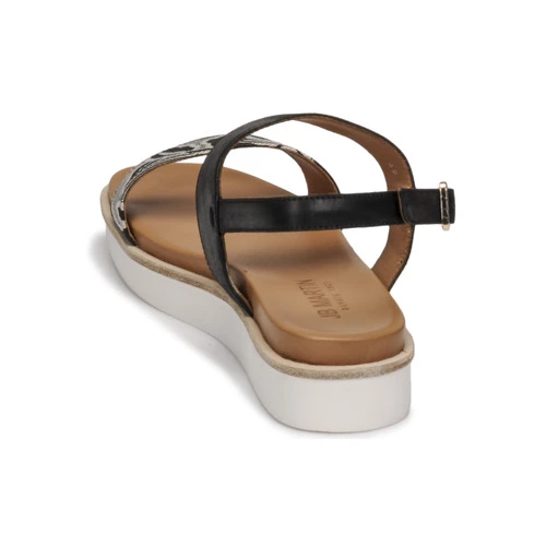 Chaussures Femme Sandales et Nu-pieds JB Martin BENGALI Noir 5 Chaussures Femme Sandales et Nu-pieds JB Martin BENGALI Noir – Image 5