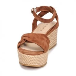 Chaussures Femme Sandales et Nu-pieds JB Martin CAPRI Tan -Sandales Soldes Boutique 19173191 500 C
