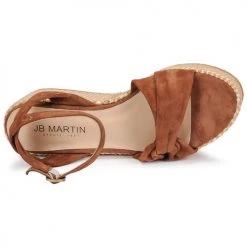 Chaussures Femme Sandales et Nu-pieds JB Martin CAPRI Tan -Sandales Soldes Boutique 19173191 500 F