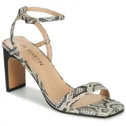 Chaussures Femme Sandales et Nu-pieds JB Martin DITA Noir