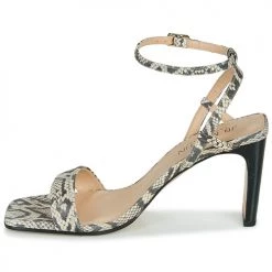 Chaussures Femme Sandales et Nu-pieds JB Martin DITA Noir -Sandales Soldes Boutique 19173197 500 D