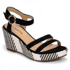 Chaussures Femme Sandales et Nu-pieds JB Martin DORKA Noir