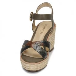 Chaussures Femme Sandales et Nu-pieds JB Martin EMEA Olive -Sandales Soldes Boutique 19173202 500 C