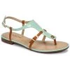 Chaussures Femme Sandales et Nu-pieds JB Martin GAELIA Azur