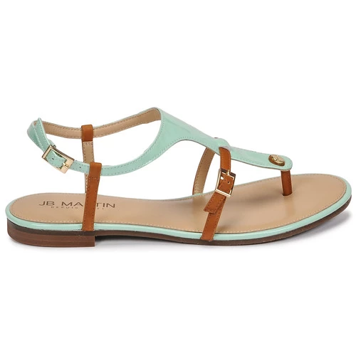 Chaussures Femme Sandales et Nu-pieds JB Martin GAELIA Azur 2 Chaussures Femme Sandales et Nu-pieds JB Martin GAELIA Azur – Image 2