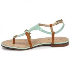 Chaussures Femme Sandales et Nu-pieds JB Martin GAELIA Azur 9 Chaussures Femme Sandales et Nu-pieds JB Martin GAELIA Azur -Sandales Soldes Boutique 19173211 500 D