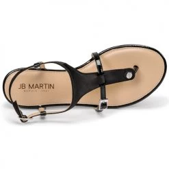 Chaussures Femme Sandales et Nu-pieds JB Martin GAELIA Noir -Sandales Soldes Boutique 19173215 500 F