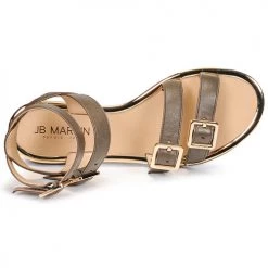 Chaussures Femme Sandales et Nu-pieds JB Martin GAPI Olive -Sandales Soldes Boutique 19173216 500 F