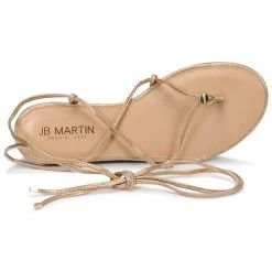 Chaussures Femme Sandales et Nu-pieds JB Martin GERONA Or -Sandales Soldes Boutique 19173219 500 F