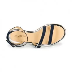 Chaussures Femme Sandales et Nu-pieds JB Martin GILANA Marine -Sandales Soldes Boutique 19173220 500 F