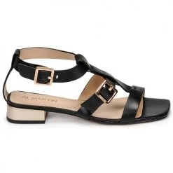 Chaussures Femme Sandales et Nu-pieds JB Martin HARIA Noir -Sandales Soldes Boutique 19173225 500 B