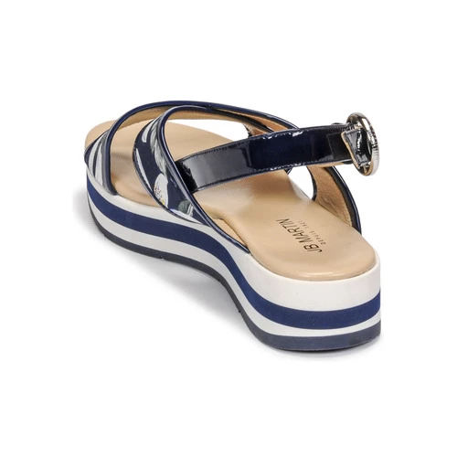 Chaussures Femme Sandales et Nu-pieds JB Martin ILANG Marine 5 Chaussures Femme Sandales et Nu-pieds JB Martin ILANG Marine – Image 5