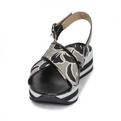 Chaussures Femme Sandales et Nu-pieds JB Martin ILANG Noir -Sandales Soldes Boutique 19173228 500 C