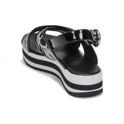 Chaussures Femme Sandales et Nu-pieds JB Martin ILANG Noir -Sandales Soldes Boutique 19173228 500 E