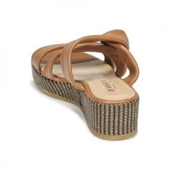 Chaussures Femme Sandales et Nu-pieds JB Martin JAM Tan -Sandales Soldes Boutique 19173233 500 E