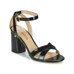 Chaussures Femme Sandales et Nu-pieds JB Martin KIMOE Noir