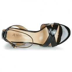 Chaussures Femme Sandales et Nu-pieds JB Martin KIMOE Noir -Sandales Soldes Boutique 19173236 500 F