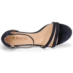 Chaussures Femme Sandales et Nu-pieds JB Martin MACABO Noir -Sandales Soldes Boutique 19173242 500 F