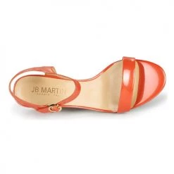 Chaussures Femme Sandales et Nu-pieds JB Martin MALINA Corail -Sandales Soldes Boutique 19173245 500 F