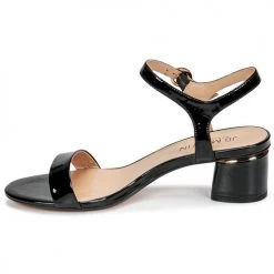 Chaussures Femme Sandales et Nu-pieds JB Martin MALINA Noir -Sandales Soldes Boutique 19173246 500 D