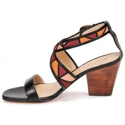 Chaussures Femme Sandales et Nu-pieds JB Martin NALIA Noir -Sandales Soldes Boutique 19173247 500 D