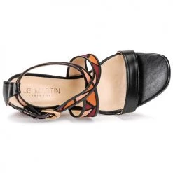 Chaussures Femme Sandales et Nu-pieds JB Martin NALIA Noir -Sandales Soldes Boutique 19173247 500 F