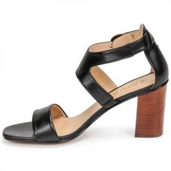Chaussures Femme Sandales et Nu-pieds JB Martin NAWELI Noir -Sandales Soldes Boutique 19173248 500 D