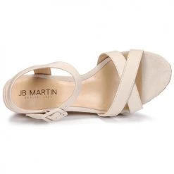 Chaussures Femme Sandales et Nu-pieds JB Martin QUERIDA Lin -Sandales Soldes Boutique 19173268 500 F