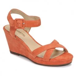 Chaussures Femme Sandales et Nu-pieds JB Martin QUERIDA Papaye