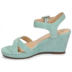 Chaussures Femme Sandales et Nu-pieds JB Martin QUERIDA Azur -Sandales Soldes Boutique 19173272 500 D