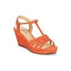 Chaussures Femme Sandales et Nu-pieds JB Martin QUIRA Papaye