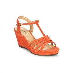 Chaussures Femme Sandales et Nu-pieds JB Martin QUIRA Papaye
