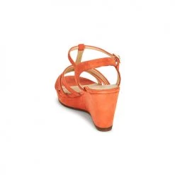 Chaussures Femme Sandales et Nu-pieds JB Martin QUIRA Papaye -Sandales Soldes Boutique 19173275 500 E