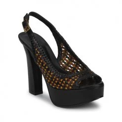 Chaussures Femme Sandales et Nu-pieds Stéphane Kelian ALICIA Noir / Marron