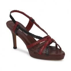 Chaussures Femme Sandales et Nu-pieds Stéphane Kelian PRISCILLE Marron / Bordeaux