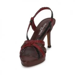 Chaussures Femme Sandales et Nu-pieds Stéphane Kelian PRISCILLE Marron / Bordeaux -Sandales Soldes Boutique 192178 500 C