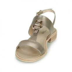 Chaussures Femme Sandales et Nu-pieds NeroGiardini PLUIE Doré -Sandales Soldes Boutique 19236444 500 C