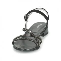 Chaussures Femme Sandales et Nu-pieds NeroGiardini TEDDY Noir -Sandales Soldes Boutique 19236457 500 C
