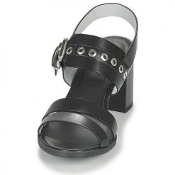 Chaussures Femme Sandales et Nu-pieds NeroGiardini GHILLO Noir -Sandales Soldes Boutique 19236459 500 C