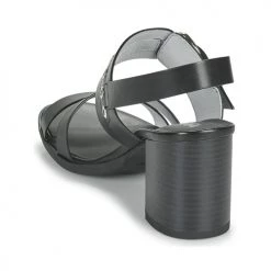 Chaussures Femme Sandales et Nu-pieds NeroGiardini GHILLO Noir -Sandales Soldes Boutique 19236459 500 E