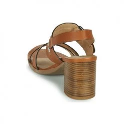 Chaussures Femme Sandales et Nu-pieds NeroGiardini GHILLO Cognac -Sandales Soldes Boutique 19236460 500 E