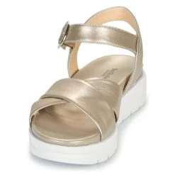 Chaussures Femme Sandales et Nu-pieds NeroGiardini LONELESS Doré -Sandales Soldes Boutique 19236463 500 C