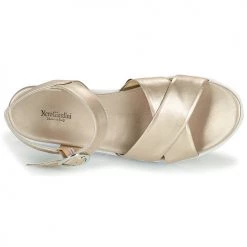 Chaussures Femme Sandales et Nu-pieds NeroGiardini LONELESS Doré -Sandales Soldes Boutique 19236463 500 F