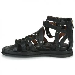 Chaussures Femme Sandales et Nu-pieds Airstep / A.S.98 POLA FLASH Noir -Sandales Soldes Boutique 19313959 500 D