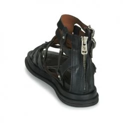 Chaussures Femme Sandales et Nu-pieds Airstep / A.S.98 POLA FLASH Noir -Sandales Soldes Boutique 19313959 500 E