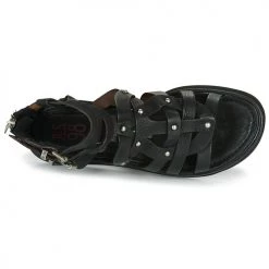 Chaussures Femme Sandales et Nu-pieds Airstep / A.S.98 POLA FLASH Noir -Sandales Soldes Boutique 19313959 500 F