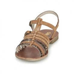 Chaussures Fille Sandales et Nu-pieds GBB BANGKOK Marron -Sandales Soldes Boutique 19387980 500 C