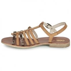 Chaussures Fille Sandales et Nu-pieds GBB BANGKOK Marron -Sandales Soldes Boutique 19387980 500 D