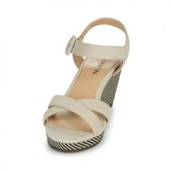 Chaussures Femme Sandales et Nu-pieds JB Martin QUERIDA SABLE -Sandales Soldes Boutique 19435761 500 C