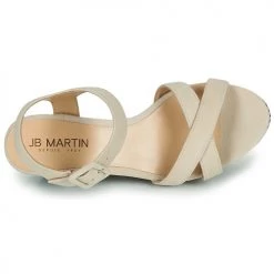 Chaussures Femme Sandales et Nu-pieds JB Martin QUERIDA SABLE -Sandales Soldes Boutique 19435761 500 F